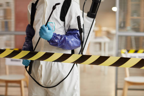 Professional Blood Cleanup technician working in Alliance, NE